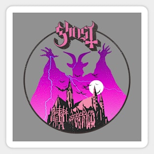 Ghost Pink Magenta Magnet